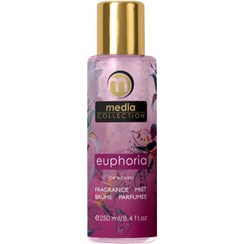 تصویر بادی اسپلش زنانه مدل Euphoria حجم 250 میلی لیتر مدیا Media Body Splash Euphoria Model For Women 250ml