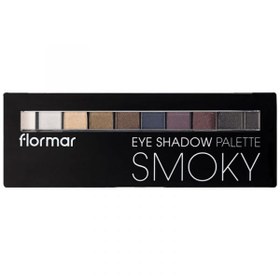 تصویر پالت سایه چشم فلورمار مدل Smoky شماره 02 فلورمار Flormar Smoky Eye Shadow Palette No 02