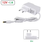 تصویر رآداپتور اصلی 12 ولت 1 آمپر – تغذیه مطمئن و پایدار برای دستگاه‌ها 