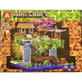 تصویر لگو ماینکرافت کلبه جنگلی 3500 قطعه مدل 44110 Minecraft 44110 Minecraft