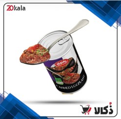تصویر کنسرو خوراک بادمجان رضوی - وزن 360 گرم 