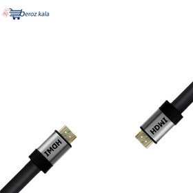 تصویر کابل اچ دی ام آی ورژن 4K کی نت پلاس به طول 10 متر CABLE HDMI KNET PLUS ا KnetPlus 10M HDMI Cable 4K Version KnetPlus 10M HDMI Cable 4K Version