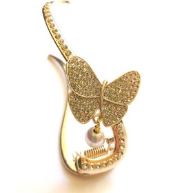 تصویر گیره چفتی نگین دار 