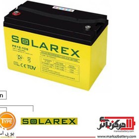 تصویر باتری یو پی اس 12 ولت 150 آمپر سولارکس Solarex PE12-150 VRLA Battery