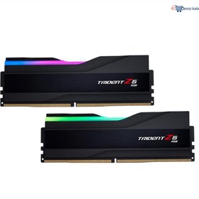 تصویر رم دسکتاپ جی اسکیل مدل Trident Z5 RGB Black DDR5 8000MHz CL38 ظرفیت 32 گیگابایت G.SKILL Trident Z5 RGB Black DDR5 8000MHz CL38 32GB (2x16GB) Desktop Memory