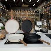 تصویر تابه دوطرفه رژیمی گرد گلدپلاس (Eviz) 