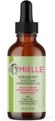 تصویر روغن ضد ریزش مو رزماری و نعناع میله MIELLE حجم 59 میل اصل Mielle Rosemary Mint Scalp & Hair Strengthening Oil - 59 ml