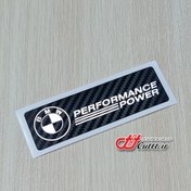 تصویر استیکر چسبی طرح BMW PERFORMANCE کد 10623 