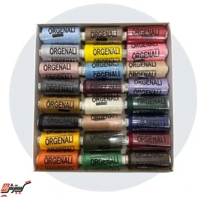 تصویر نخ خیاطی رنگی 24 عددی 