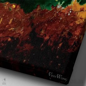 تصویر تابلو انتزاعی باغ های درونی ۵ اثر وین ونگ - بوم گالری ایماژ / 30x45 / بوم کلاف‌شده Inner Gardens V BY Vinn Wong