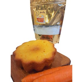 تصویر پودر کیک هویج 