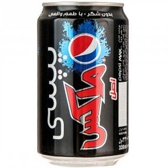 تصویر بسته 24 عددی نوشابه بدون قند زیرو پپسی مکس 330 میلی‌لیتر (قیمت هر عدد 68,000 ت) 
