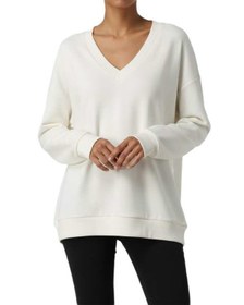 تصویر بلوز زنانه تریکو شیری سرژه Serge کد 243120 