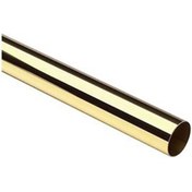 تصویر لوله استیل 3 متری 16 میل آبکاری نایس طلایی 