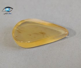 تصویر عقیق زرد اشکی طبیعی 1.2 گرم 