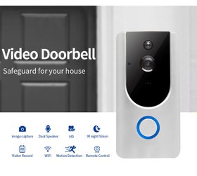 تصویر زنگ تصویری هوشمند وای فای Wifi Smart Doorbell 