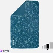 تصویر حوله نابایجی مایکروفایبر دکتلون - طرحدار Nabaiji Microfiber Towel - L - Printed - 80 x 130 cm 