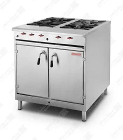 تصویر فر 4 شعله دمکن دار سروش تجهیز 