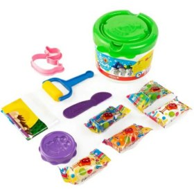 تصویر خمیر بازی 5رنگ آریا 