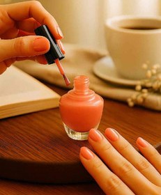 تصویر لاک گیاهی (رنگ گلبهی) 