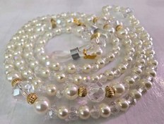 تصویر بند عینک کریستالی کد 10 Glass chain