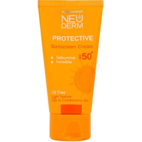 تصویر کرم ضد آفتاب هایلی پروتکتیو نئودرم - بی رنگ Neuderm highly protective sunscreen cream