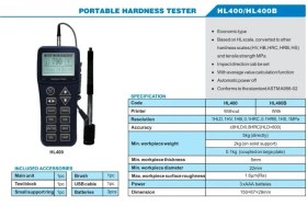 تصویر سختی سنج فلزات دیجیتال آکاد HL400B 