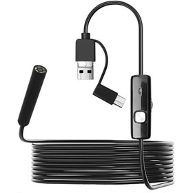 تصویر دوربین شلنگی مدل ضدآب با سیم سخت منعطف کد 20Meters 