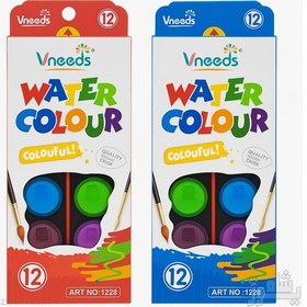 تصویر آبرنگ ۱۲ رنگ vneeds 