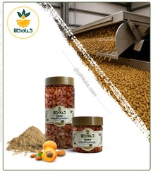 تصویر مغز هسته زردآلو بوداده بسته بندی 