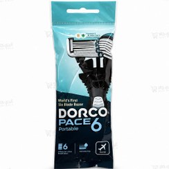 تصویر تیغ ژیلت دورکو PACE6 بسته ۱۰ عددی 