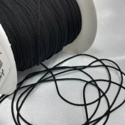 تصویر نخ دستبند | نخ تسبیح | مشکی (بسته 5 متری ) 