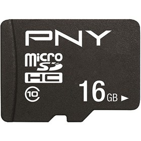 تصویر کارت حافظه MicroSDHC پی ان وای مدل Performance Plus ظرفیت 16 گیگابایت 