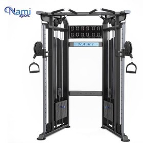 تصویر دستگاه کراس اور جمع طرح Adjustable Cable Crossover-Close grip NS0048 DHZ 