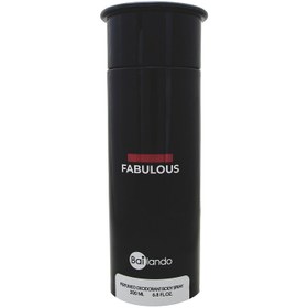 تصویر اسپری بدن مردانه بایلندو مدل Fabulous حجم 200 میلی لیتر 