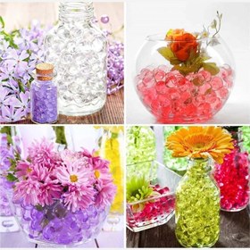 تصویر خاک ژله ای رنگی بسته 3 گرمی 