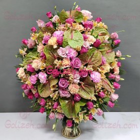 تصویر جام گل تبریک میلاد 