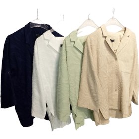 تصویر مانتو‌ پارچه دوزی 