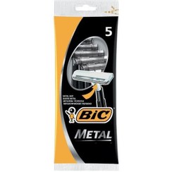 تصویر خودتراش تک تیغه متال بیک 5 عددی gillette 1-blade METAL Bic 5-digit دسته بندی: