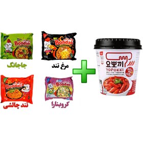 تصویر پک vip غذایی کره ای 