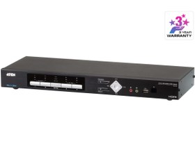 تصویر 4Port USB 4K HDMI Multi-View KVMP™ Switch 