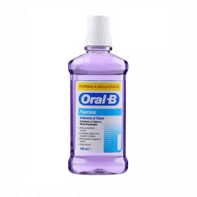 تصویر دهانشویه چند منظوره فلوراید نعنایی بدون الکل 500 میل اورال بی – OralB 