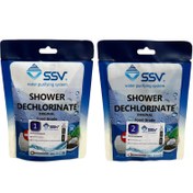 تصویر فیلتر دستگاه تصفیه آب اس اس وی مدل شارژ فیلتر دوش حمام بسته دو عددی 