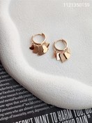 تصویر گوشواره آویزی طرح قلب مارک ژوپینگ کیفیت عالی رنگ ثابت کد 1616062 