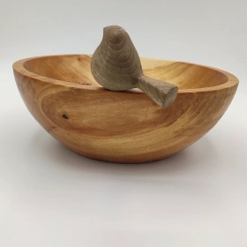 تصویر کاسه چوبی چوب آزاد 