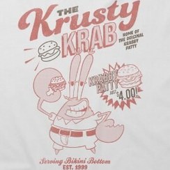 تصویر تیشرت باب اسفنجی طرح Mr Krabs ا Spongebob t-shirt with Mr Krabs design Spongebob t-shirt with Mr Krabs design