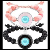 تصویر دستبند هوشمند مهره ای آبنباتی 
