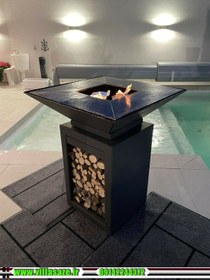 تصویر آتشدان ویلایی کد 116 