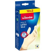 تصویر دستکش آشپزخانه آلمانی ویلدا Vileda Multi Latex 10+2 لاتکس 200 گرم 