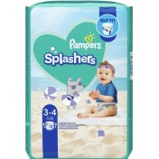 تصویر پوشک استخری پمپرز Pampers سایز 3-4 بسته 12 عددی مناسب 6 تا 11 کیلو 